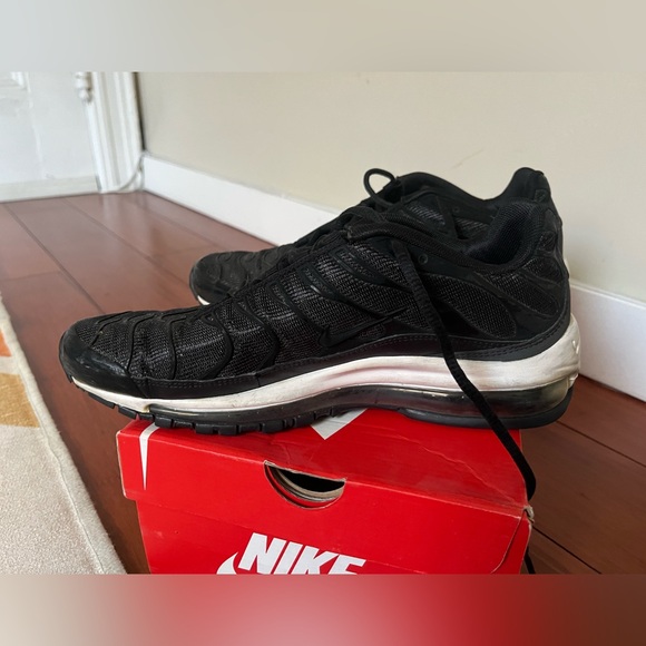 Nike Air Max 97 Plus black white size 8.5 - Picture 4 of 9